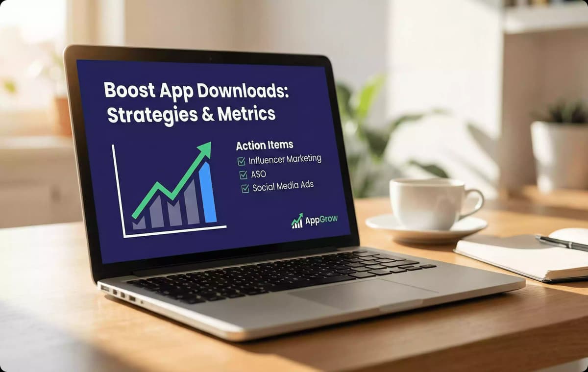 App Store Optimization Illustration