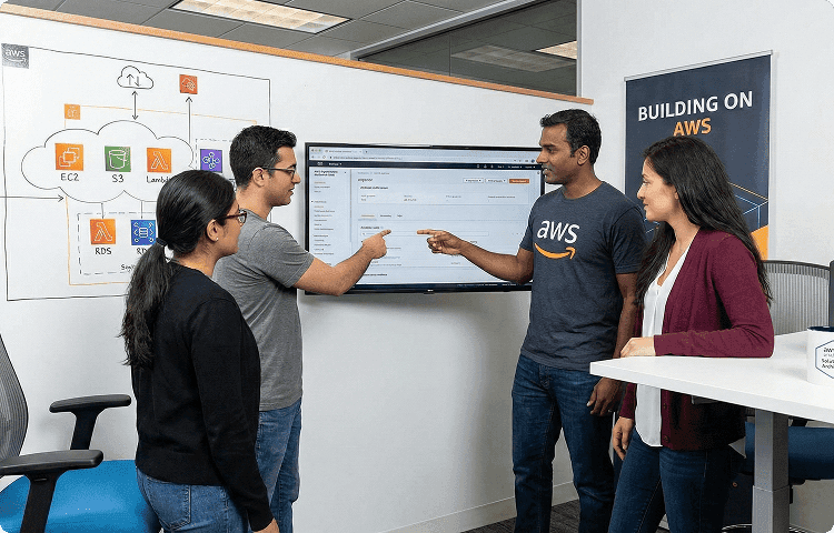Hire AWS Solution Architects illustration