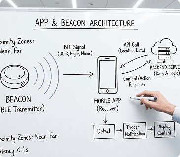 App & Beacon Architecture