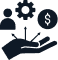 Dedicated Resource staffing model icon