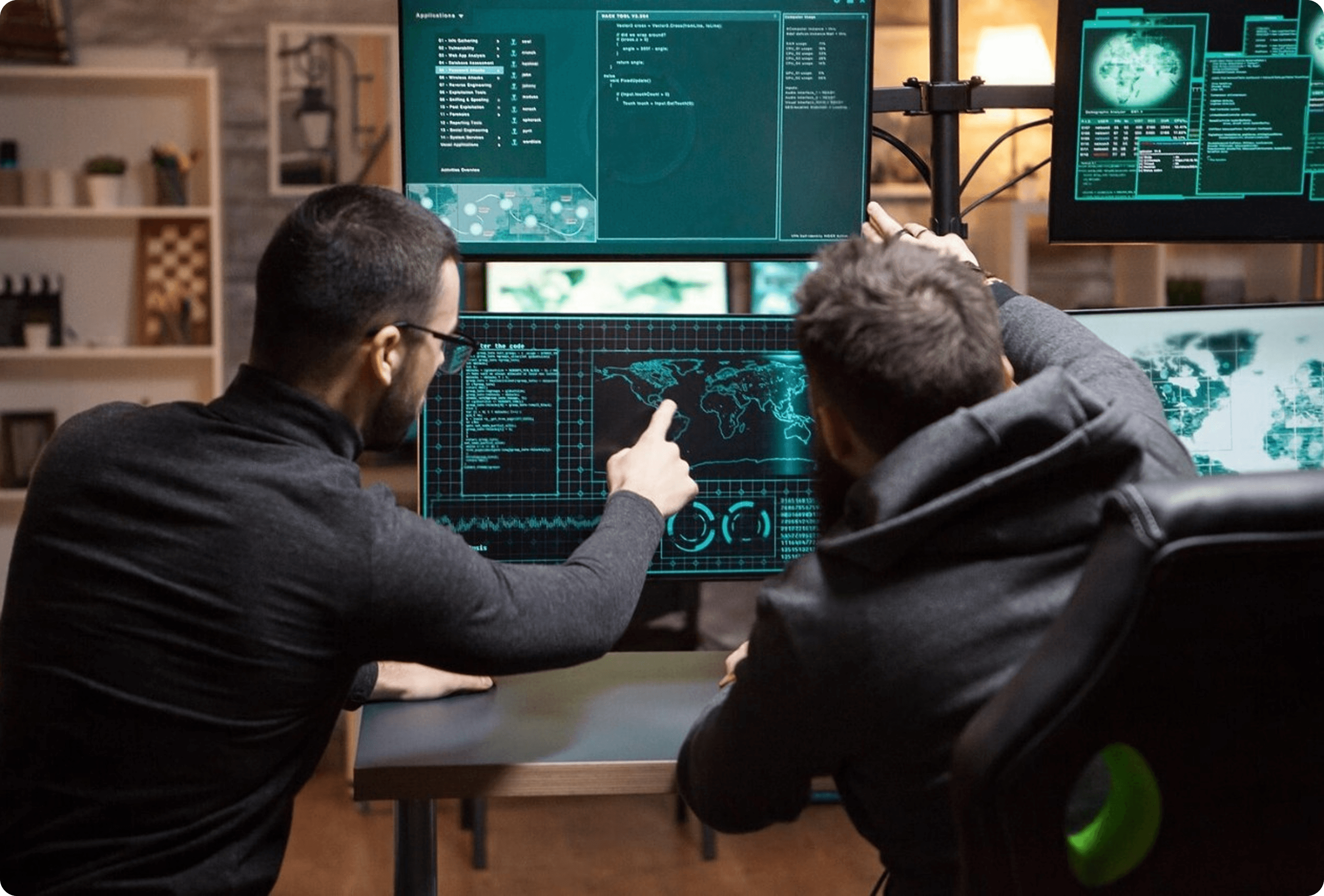 Cybersecurity dashboard