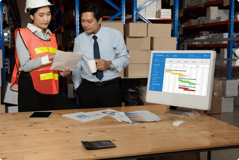 Business strategy meeting