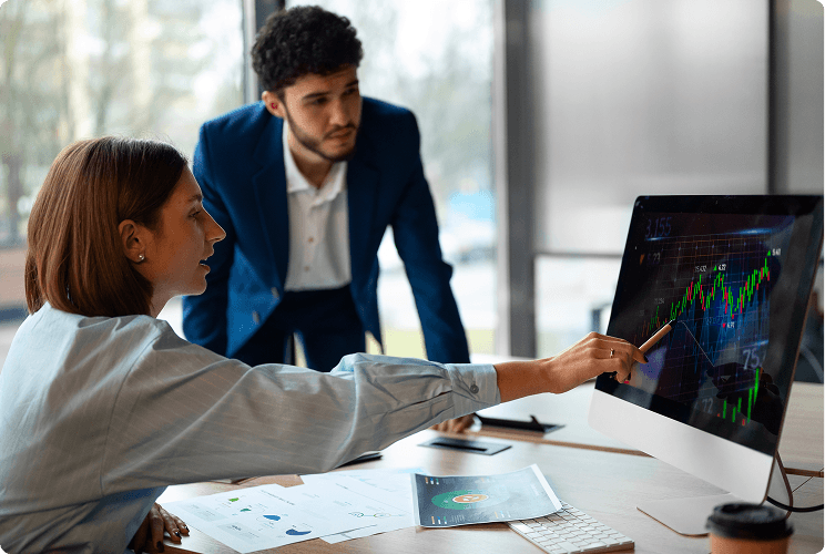 Business strategy meeting