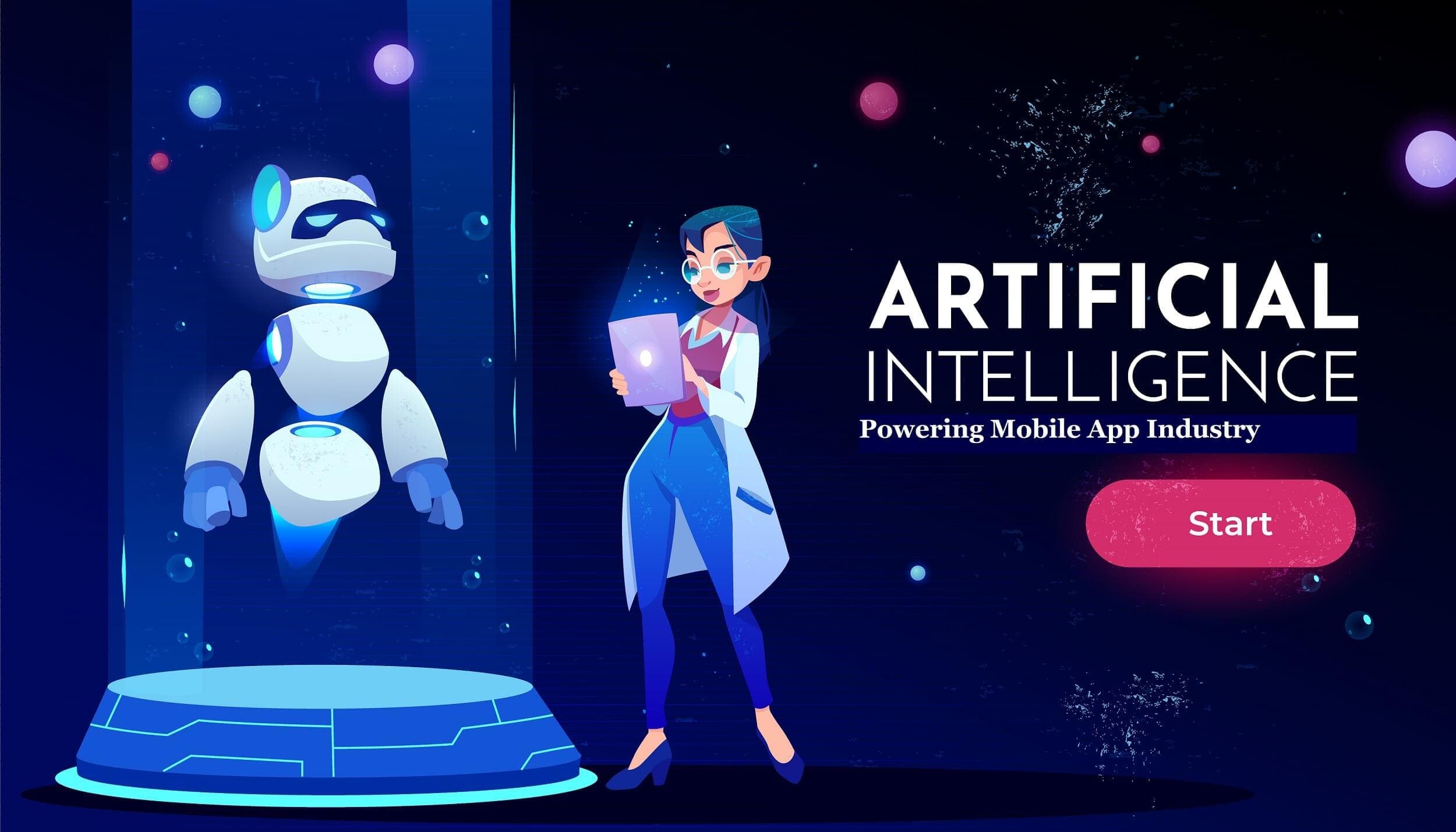 How Artificial Intelligence Powering Mobile App Industry