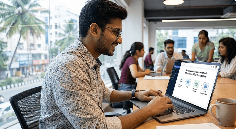 Website design illustration