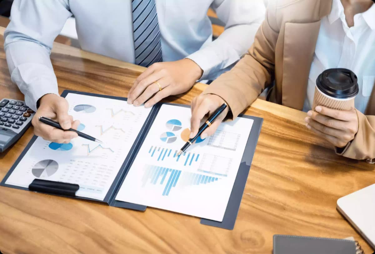 Compliance checklist and secure policy management illustration