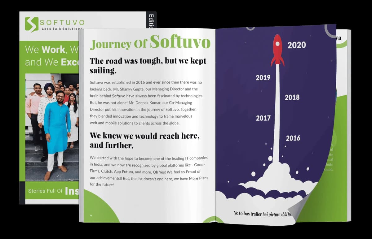 Softuvo E-Magazine Edition 2020 cover