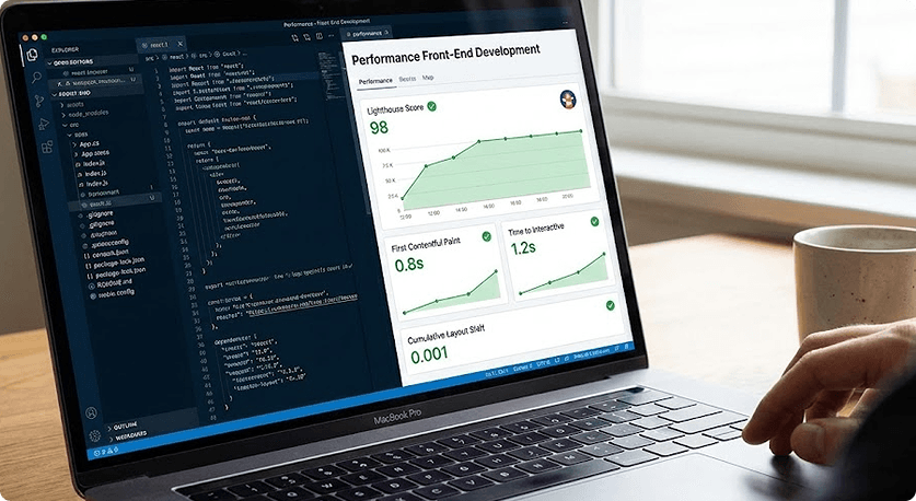Website design illustration