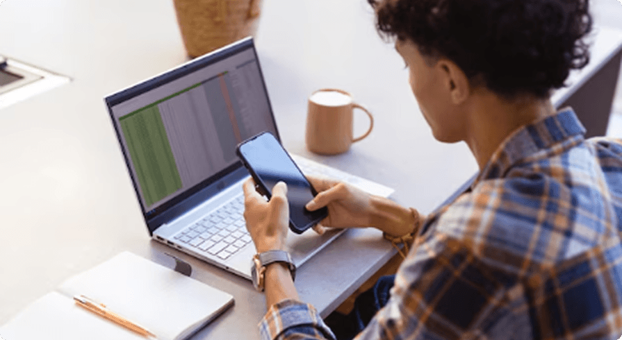 Working Woman Coding