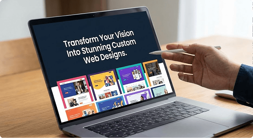 Website design illustration