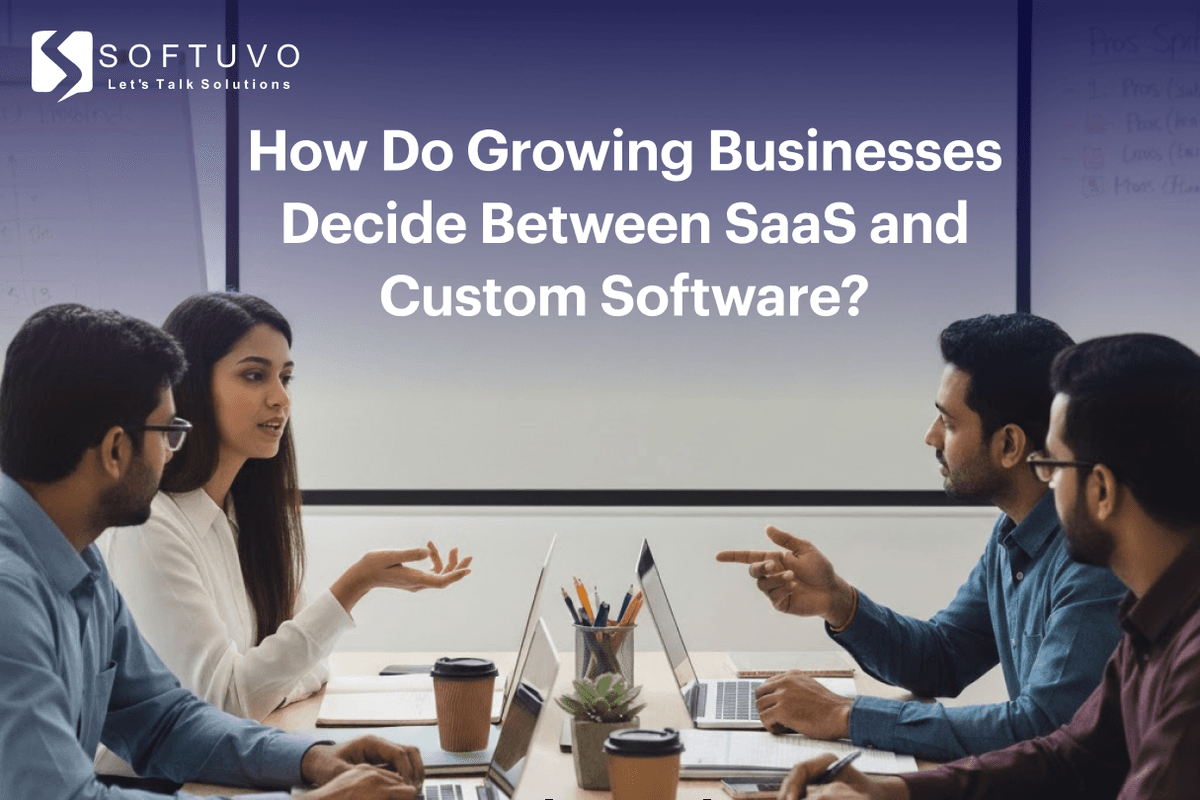 How Do Growing Businesses Decide Between SaaS and Custom Software?