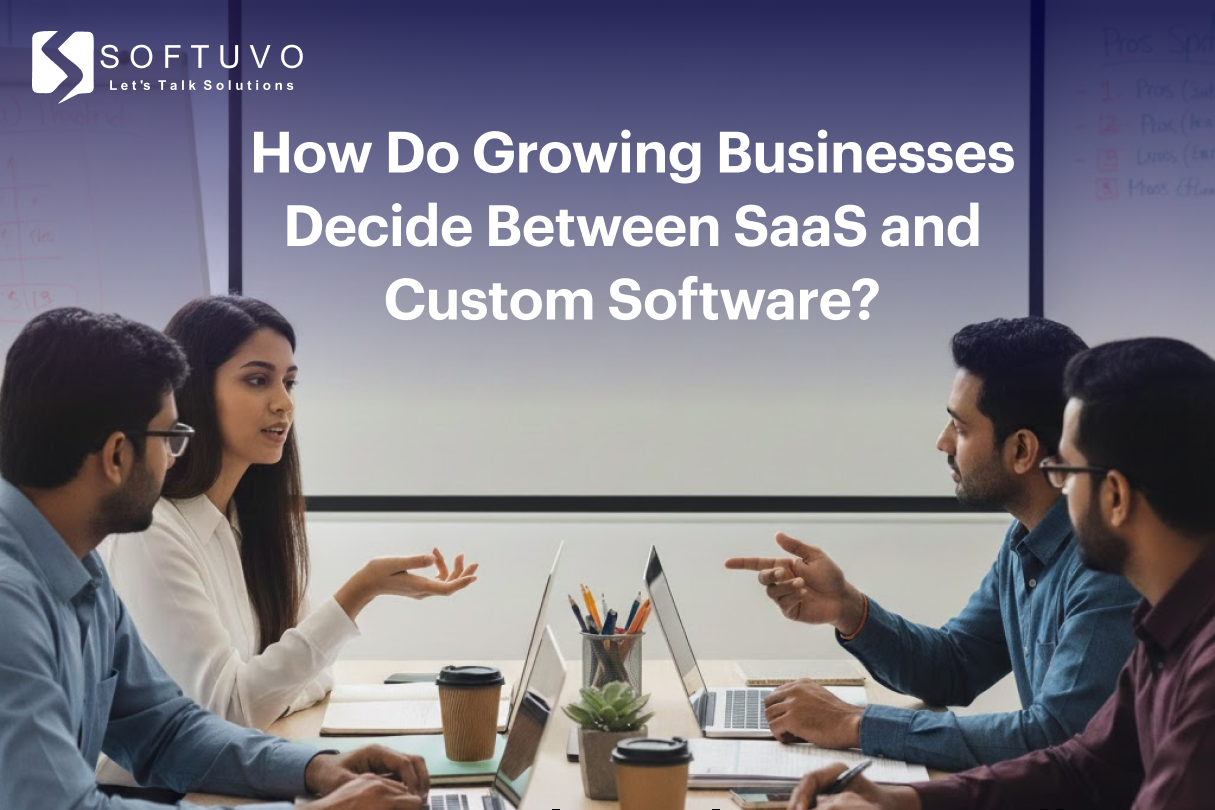 How Do Growing Businesses Decide Between SaaS and Custom Software?